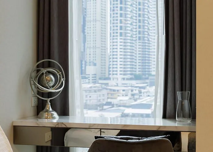 Apartment Modern Luxury Center Of Bkk! 3 Min Walk Mrt *