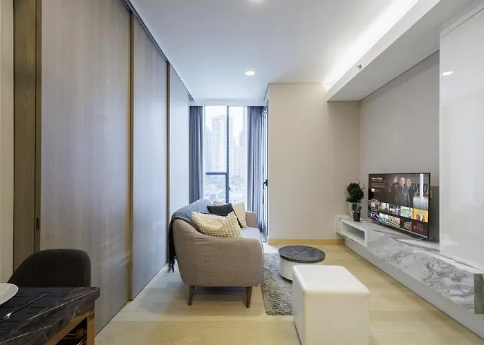 Modern Luxury Center Of Bkk! 3 Min Walk Mrt * Bangkok