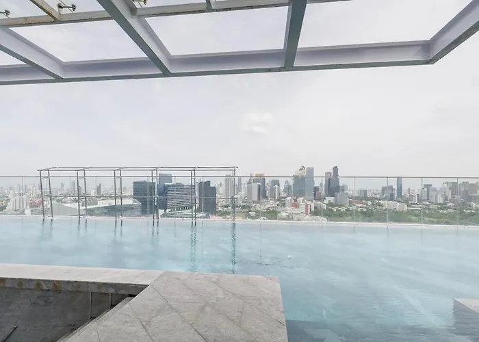 Apartment Modern Luxury Center Of Bkk! 3 Min Walk Mrt *