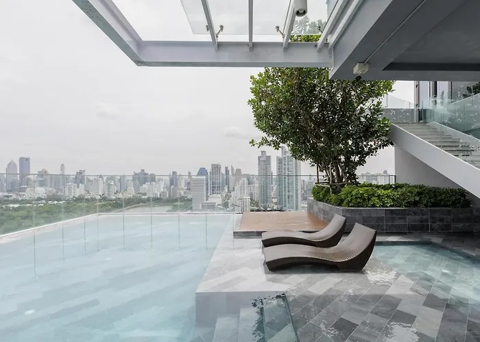 Modern Luxury Center Of Bkk! 3 Min Walk Mrt Apartment Bangkok
