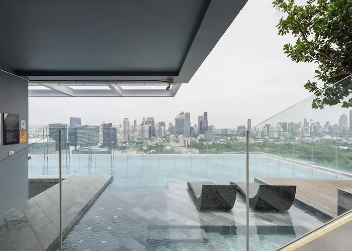 Modern Luxury Center Of Bkk! 3 Min Walk Mrt Apartment *